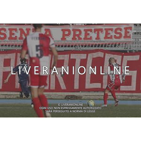 Rimini - Albinoleffe Campionato di calcio serie C girone B 08/12/2018 nella foto: goal di Simoncelli Daniele (Rimini fc) ©Claudio Zamagni/Agenzia Aldo Liverani