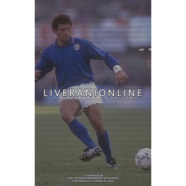 GIANLUCA VIALLI , calciatore italiano - RETROSPETTIVA nella foto con la maglia della nazionale italiana a Vicenza 11.11.1989 Partita amichevole ITALIA - ALGERIA ©ARCHIVIO / AGENZIA ALDO LIVERANI SAS