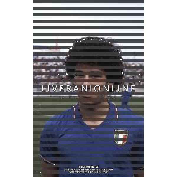 GIANLUCA VIALLI , calciatore italiano - RETROSPETTIVA nella foto con la maglia della Nazionale Italiana nel 1983 ©ARCHIVIO / AGENZIA ALDO LIVERANI SAS