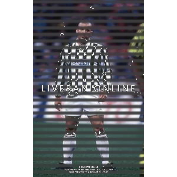 GIANLUCA VIALLI , calciatore italiano - RETROSPETTIVA nella foto con la maglia della Juventus coppa uefa Juventus - Borussia 04.04.1995 ©ARCHIVIO / AGENZIA ALDO LIVERANI SAS
