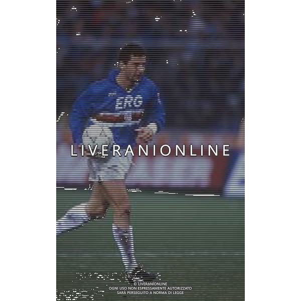 GIANLUCA VIALLI , calciatore italiano - RETROSPETTIVA nella foto con la maglia della Sampdoria nel 1991 ©ARCHIVIO / AGENZIA ALDO LIVERANI SAS