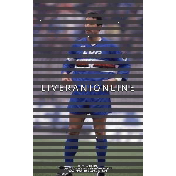 GIANLUCA VIALLI , calciatore italiano - RETROSPETTIVA nella foto con la maglia della Sampdoria 1990/1991 ©ARCHIVIO / AGENZIA ALDO LIVERANI SAS