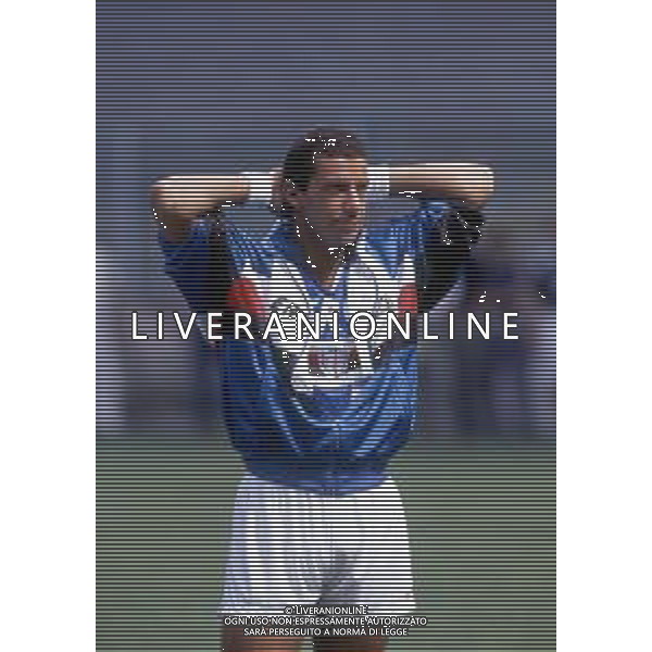GIANLUCA VIALLI , calciatore italiano - RETROSPETTIVA nella foto con la maglia della Sampdoria nel 1991/1992 ©ARCHIVIO / AGENZIA ALDO LIVERANI SAS