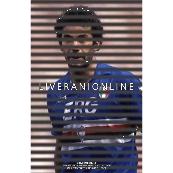 GIANLUCA VIALLI , calciatore italiano - RETROSPETTIVA nella foto con la maglia della Sampdoria nel 1992 ©ARCHIVIO / AGENZIA ALDO LIVERANI SAS