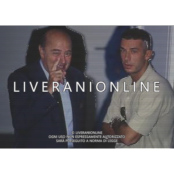GIANLUCA VIALLI , calciatore italiano - RETROSPETTIVA nella foto con il presidente Paolo Mantovani nel 1990/1991 ©ARCHIVIO / AGENZIA ALDO LIVERANI SAS