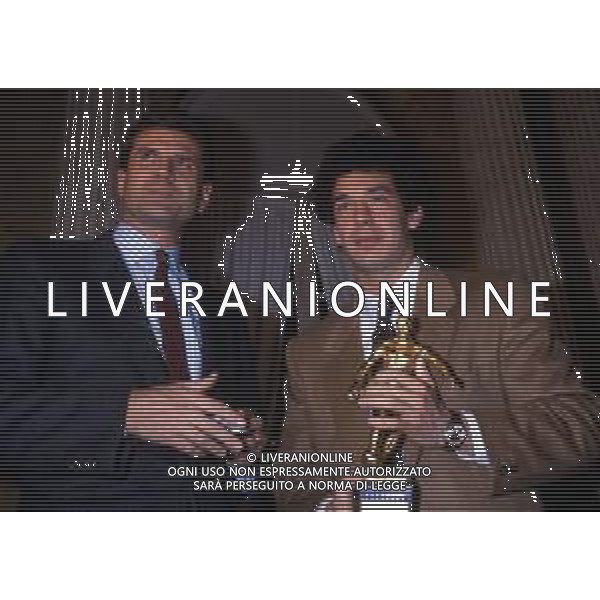 GIANLUCA VIALLI , calciatore italiano - RETROSPETTIVA nella foto con Giacinto Facchetti alla premiazione \'Calciatore d\'Oro\' 1987 ©ARCHIVIO / AGENZIA ALDO LIVERANI SAS
