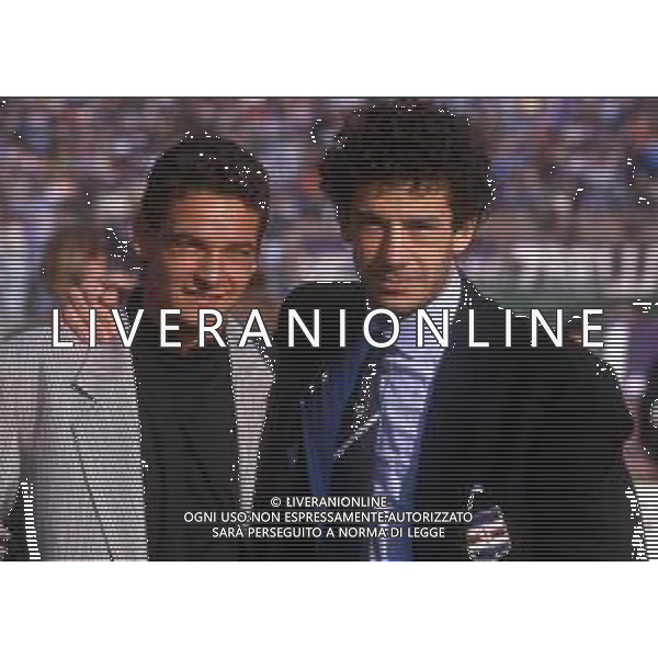 GIANLUCA VIALLI , calciatore italiano - RETROSPETTIVA nella foto con Roberto Baggio nel 1987/1988 ©ARCHIVIO / AGENZIA ALDO LIVERANI SAS