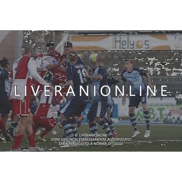 Rimini - Albinoleffe Campionato di calcio serie C girone B 08/12/2018 nella foto: il gol di Ferrani Manuel ©Claudio Zamagni/Agenzia Aldo Liverani / AGENZIA ALDO LIVERANI SAS