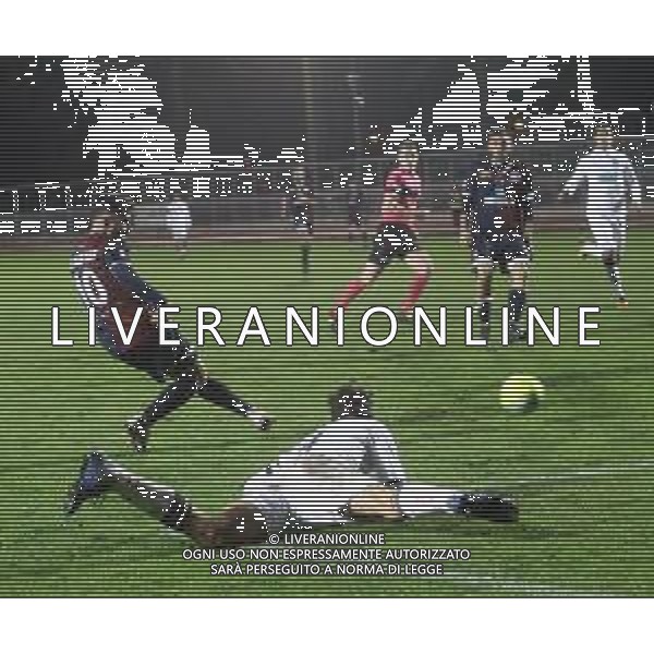 IMOLESE CALCIO VIRTUS VERONA 3-1 LUCA BELCASTRO REALIZZA FOTO GIANNI SANNA-AG ALDO LIVERANI SAS