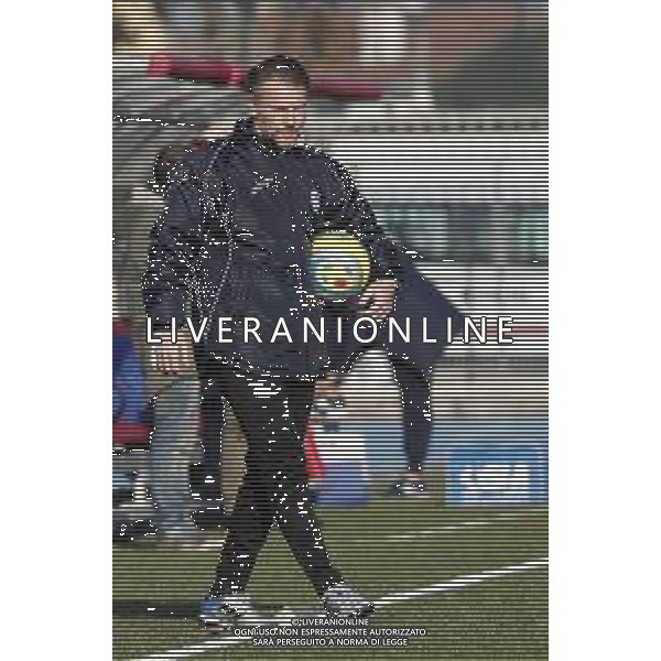 Rimini - Albinoleffe Campionato di calcio serie C girone B 08/12/2018 nella foto: Allenatore Marcolini Michele (Albinoleffe) ©Claudio Zamagni/Agenzia Aldo Liverani