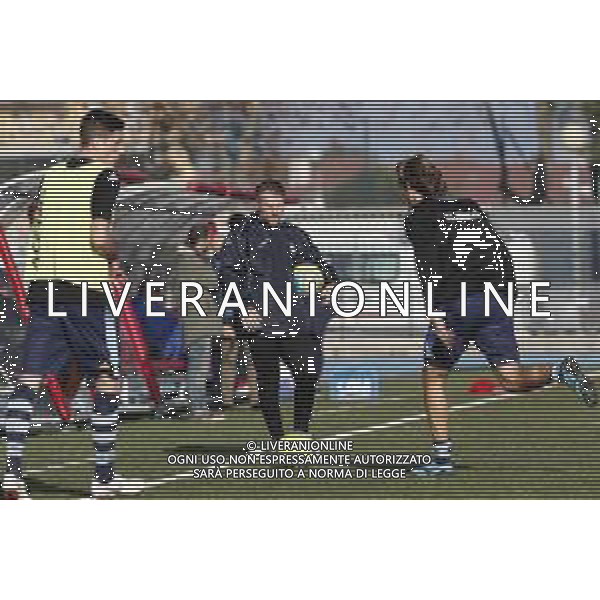 Rimini - Albinoleffe Campionato di calcio serie C girone B 08/12/2018 nella foto: Allenatore Marcolini Michele (Albinoleffe) ©Claudio Zamagni/Agenzia Aldo Liverani