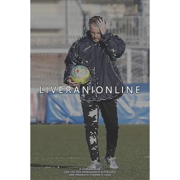 Rimini - Albinoleffe Campionato di calcio serie C girone B 08/12/2018 nella foto: Allenatore Marcolini Michele (Albinoleffe) ©Claudio Zamagni/Agenzia Aldo Liverani