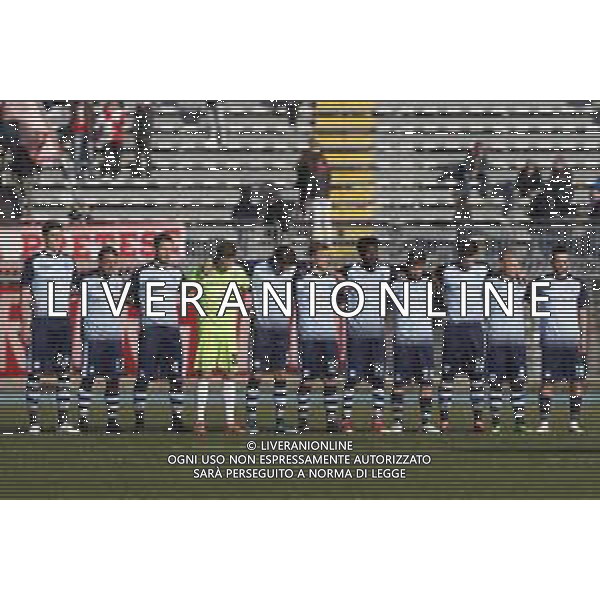 Rimini - Albinoleffe Campionato di calcio serie C girone B 08/12/2018 nella foto: la formazione dell\' Albinoleffe ©Claudio Zamagni/Agenzia Aldo Liverani