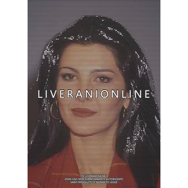 TRASMISSIONE TELEVISIVA "TELEQUOTE" CONDUCE RINO TOMMASI E ELENA GUARNIERI NELLA FOTO ELENA GUARNIERI AG ALDO LIVERANI SAS