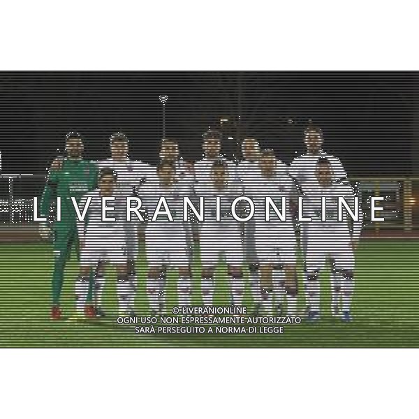 IMOLA 8 DICEMBRE 2018 IMOLESE VIRTUS VERONA NELLA FOTO LA FORMAZIONE DELLA SQUADRA VERONA VIRTUS SERIE C ©SANNA/ AGENZIA ALDO LIVERANI SAS