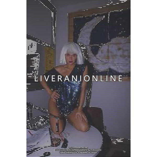 Eva Robins , è un\'attrice , modella e attivista italiana transgender di Bologna Roberto Maurizio Coatti nella foto EVA ROBINS ag aldo liverani sas