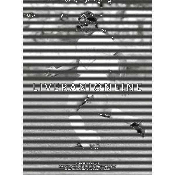 RETROSPETTIVA BRANCO CALCIATORE NELLA FOTO BRANCO CON LA MAGLIA DEL BRESCIA AG ALDO LIVERANI SAS