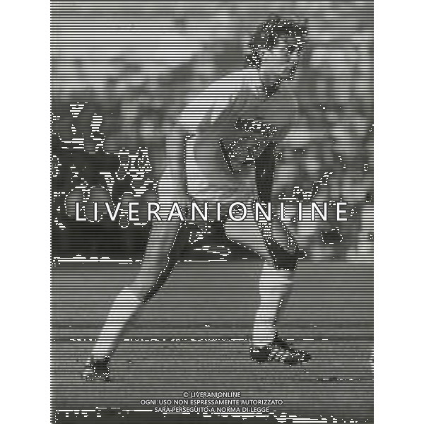RETROSPETTIVA BRANCO CALCIATORE NELLA FOTO BRANCO CON LA MAGLIA DEL BRESCIA AG ALDO LIVERANI SAS