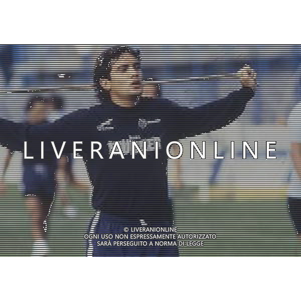 RETROSPETTIVA BRANCO CALCIATORE NELLA FOTO BRANCO CON LA MAGLIA DEL BRESCIA AG ALDO LIVERANI SAS