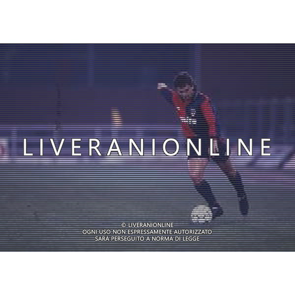 RETROSPETTIVA BRANCO CALCIATORE NELLA FOTO BRANCO CON LA MAGLIA DEL GENOA AG ALDO LIVERANI SAS