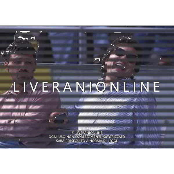 RETROSPETTIVA BRANCO CALCIATORE NELLA FOTO BRANCO CON PATO AGUILERA AG ALDO LIVERANI SAS