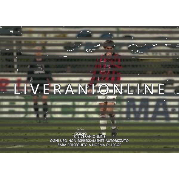 21-01-1998 MILANO-COPPA ITALIA INTER MILAN 1-0 NELLA FOTO ALESSANDRO COSTACURTA AG ALDO LIVERANI SAS