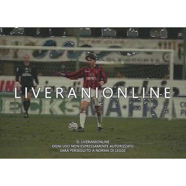 21-01-1998 MILANO-COPPA ITALIA INTER MILAN 1-0 NELLA FOTO ALESSANDRO COSTACURTA AG ALDO LIVERANI SAS