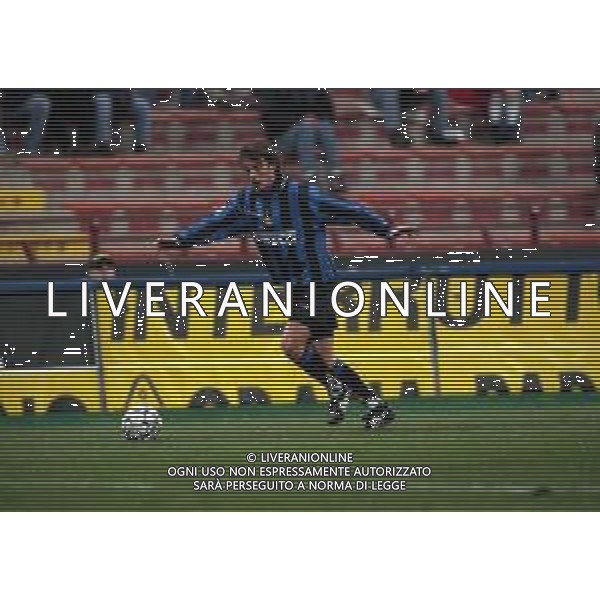 21-01-1998 MILANO-COPPA ITALIA INTER MILAN 1-0 NELLA FOTO FRANCESCO MORIERO AG ALDO LIVERANI SAS