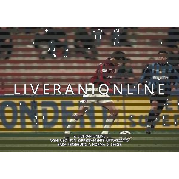 21-01-1998 MILANO-COPPA ITALIA INTER MILAN 1-0 NELLA FOTO ALESSANDRO COSTACURTA AG ALDO LIVERANI SAS