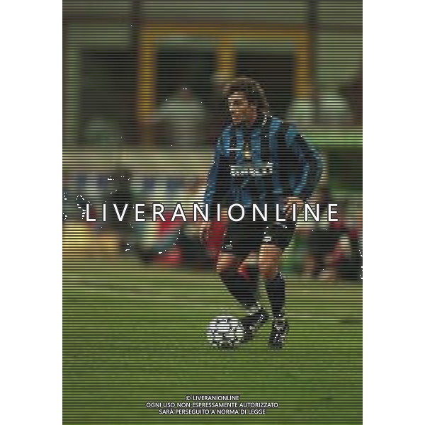 21-01-1998 MILANO-COPPA ITALIA INTER MILAN 1-0 NELLA FOTO FRANCESCO MORIERO AG ALDO LIVERANI SAS