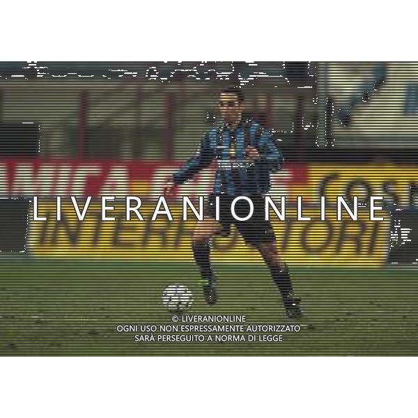 21-01-1998 MILANO-COPPA ITALIA INTER MILAN 1-0 NELLA FOTO YOURY DJORKAEFF AG ALDO LIVERANI SAS
