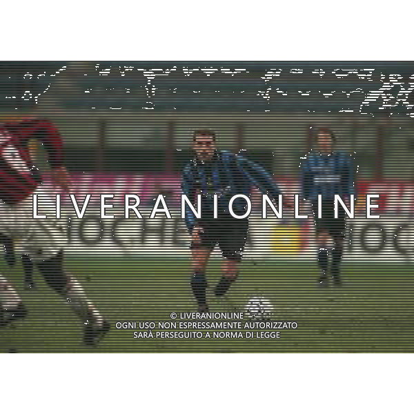 21-01-1998 MILANO-COPPA ITALIA INTER MILAN 1-0 NELLA FOTO ZE ELIAS AG ALDO LIVERANI SAS