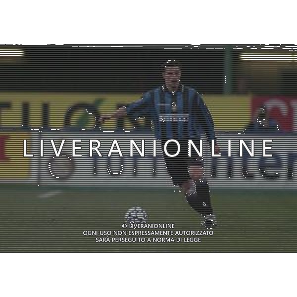 21-01-1998 MILANO-COPPA ITALIA INTER MILAN 1-0 NELLA FOTO ZE ELIAS AG ALDO LIVERANI SAS