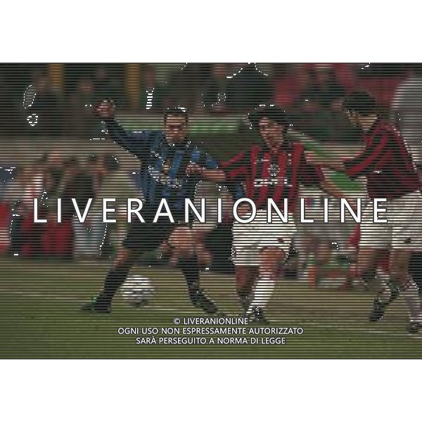 21-01-1998 MILANO-COPPA ITALIA INTER MILAN 1-0 NELLA FOTO YOURI DJORKAEFF AG ALDO LIVERANI SAS