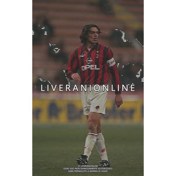 21-01-1998 MILANO-COPPA ITALIA INTER MILAN 1-0 NELLA FOTO PAOLO MALDINI AG ALDO LIVERANI SAS