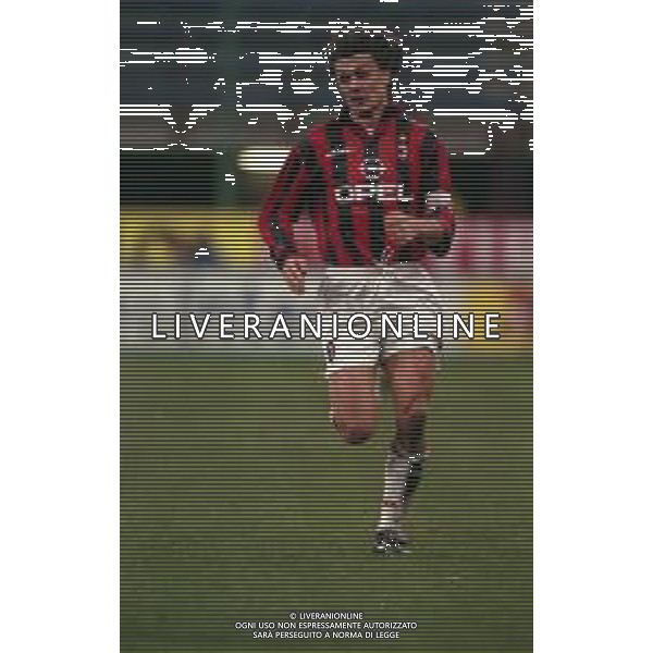 21-01-1998 MILANO-COPPA ITALIA INTER MILAN 1-0 NELLA FOTO PAOLO MALDINI AG ALDO LIVERANI SAS