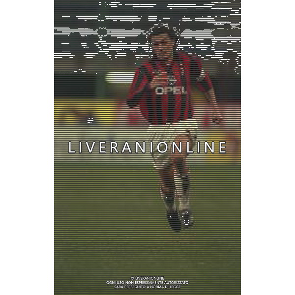 21-01-1998 MILANO-COPPA ITALIA INTER MILAN 1-0 NELLA FOTO PAOLO MALDINI AG ALDO LIVERANI SAS