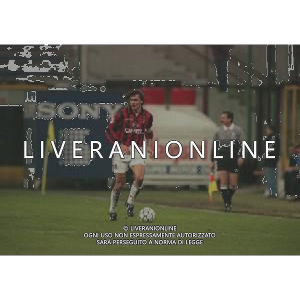 21-01-1998 MILANO-COPPA ITALIA INTER MILAN 1-0 NELLA FOTO PAOLO MALDINI AG ALDO LIVERANI SAS