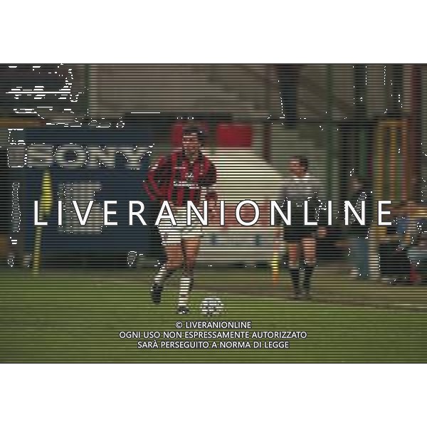 21-01-1998 MILANO-COPPA ITALIA INTER MILAN 1-0 NELLA FOTO PAOLO MALDINI AG ALDO LIVERANI SAS