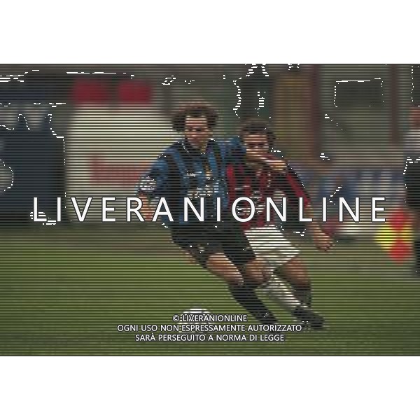 21-01-1998 MILANO-COPPA ITALIA INTER MILAN 1-0 NELLA FOTO BENOIT CAUET AG ALDO LIVERANI SAS