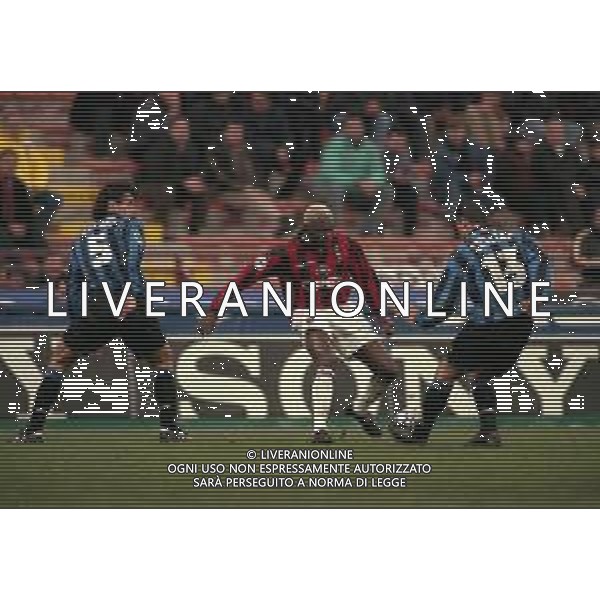 21-01-1998 MILANO-COPPA ITALIA INTER MILAN 1-0 NELLA FOTO IBRAHIM BA AG ALDO LIVERANI SAS