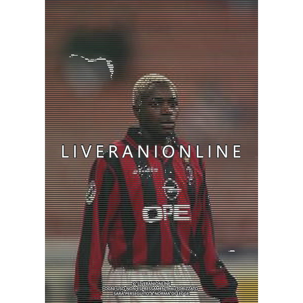 21-01-1998 MILANO-COPPA ITALIA INTER MILAN 1-0 NELLA FOTO IBRAHIM BA AG ALDO LIVERANI SAS