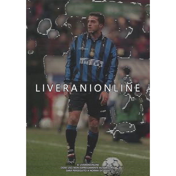 21-01-1998 MILANO-COPPA ITALIA INTER MILAN 1-0 NELLA FOTO ZE ELIAS AG ALDO LIVERANI SAS