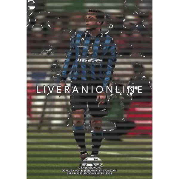 21-01-1998 MILANO-COPPA ITALIA INTER MILAN 1-0 NELLA FOTO ZE ELIAS AG ALDO LIVERANI SAS