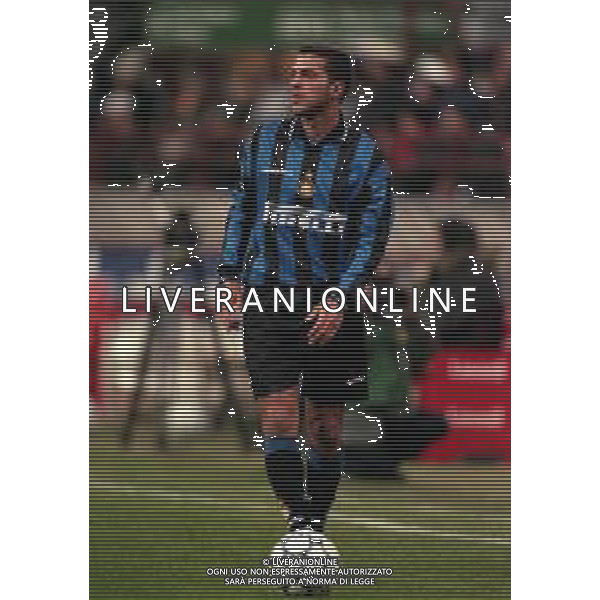 21-01-1998 MILANO-COPPA ITALIA INTER MILAN 1-0 NELLA FOTO ZE ELIAS AG ALDO LIVERANI SAS