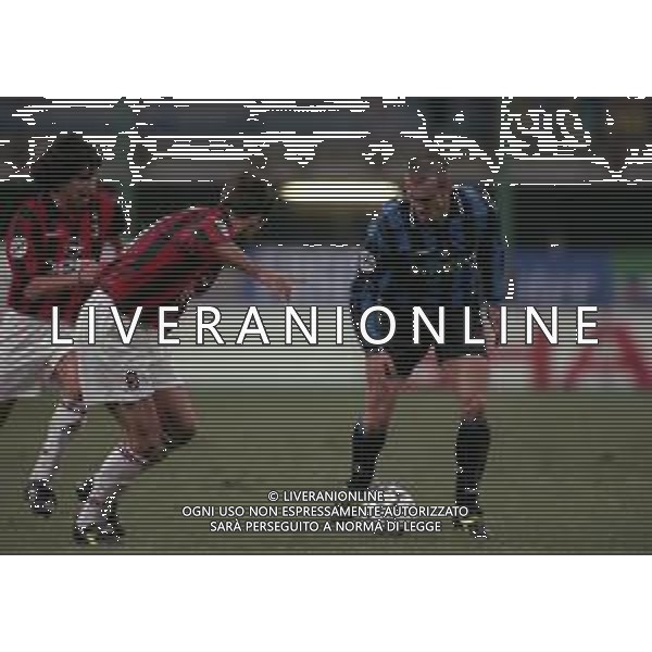 21-01-1998 MILANO-COPPA ITALIA INTER MILAN 1-0 NELLA FOTO MARCO BRANCA AG ALDO LIVERANI SAS