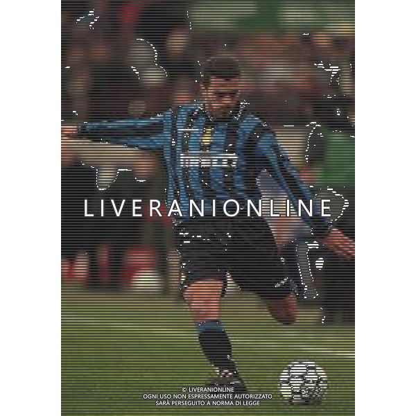 21-01-1998 MILANO-COPPA ITALIA INTER MILAN 1-0 NELLA FOTO ZE ELIAS AG ALDO LIVERANI SAS