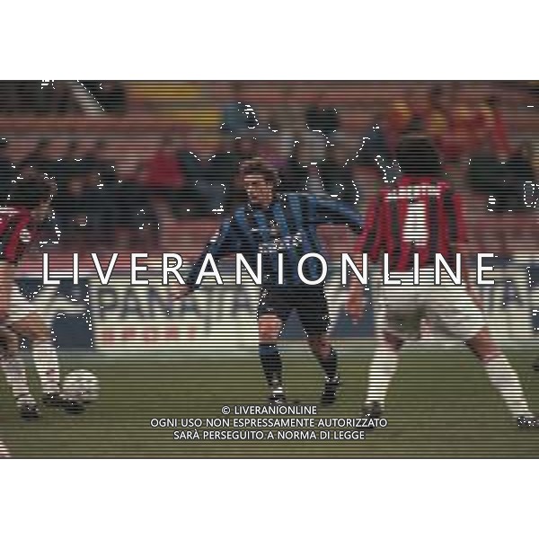 21-01-1998 MILANO-COPPA ITALIA INTER MILAN 1-0 NELLA FOTO FRANCESCO MORIERO AG ALDO LIVERANI SAS