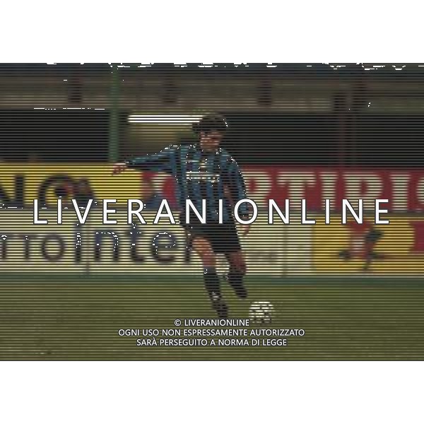 21-01-1998 MILANO-COPPA ITALIA INTER MILAN 1-0 NELLA FOTO FABIO GALANTE AG ALDO LIVERANI SAS