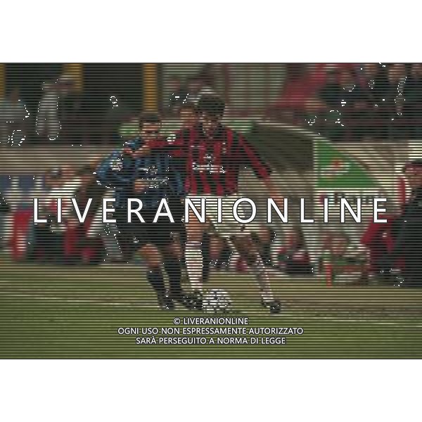 21-01-1998 MILANO-COPPA ITALIA INTER MILAN 1-0 NELLA FOTO GIUSEPPE CARDONE AG ALDO LIVERANI SAS